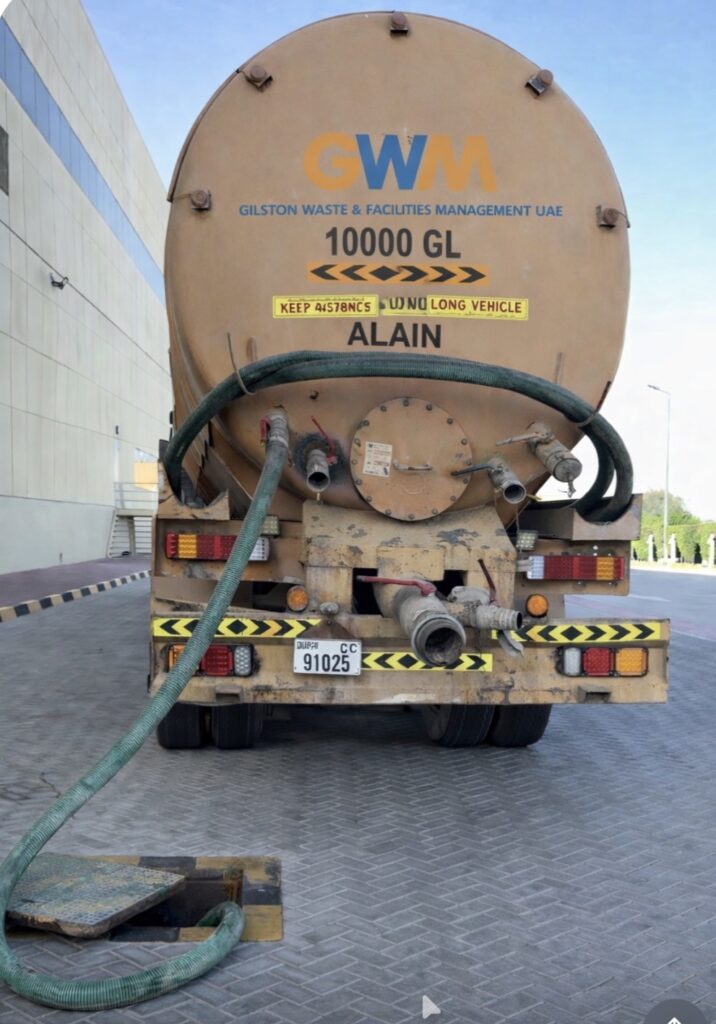 Gilston_Waste_UAE_Tanker_service